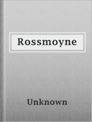 cover image of Rossmoyne